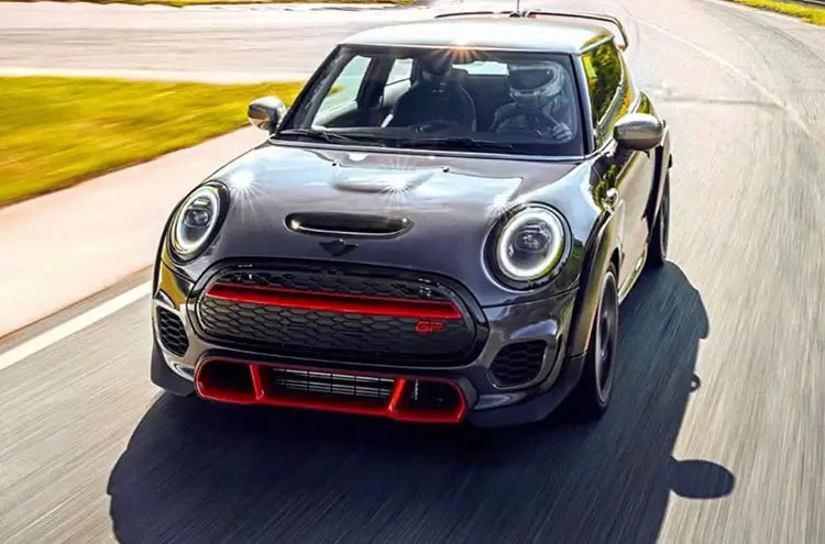 MINI Cooper GP Style Front Grille – Gloss Black & Red | F55 F56 F57