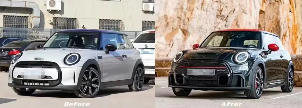 MINI Cooper JCW Look Body Kit – Front & Rear Bumpers | F55 F56 F57