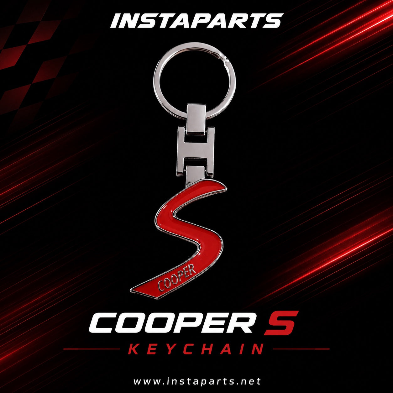 Instaparts MINI Cooper S keychain