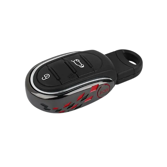 MINI Cooper Key Fob Cover – JCW Checkered Grey