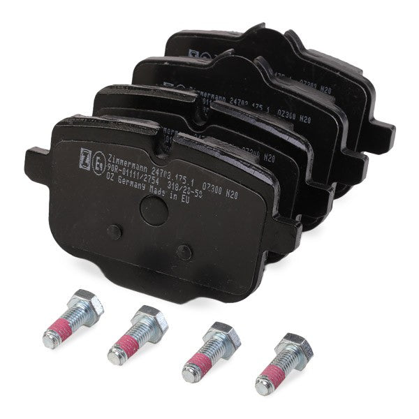 ZIMMERMANN 24703.175.1 Brake pad set تيل خلفي