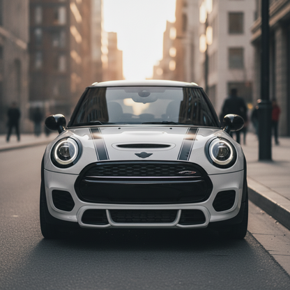 MINI Cooper Headlight Black Circle Cover – R55/R56/R57