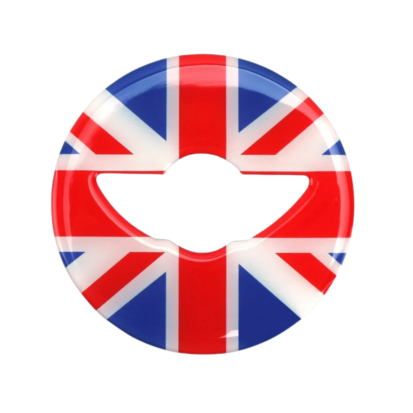 Mini steering wheel covers Union Jack Blue-Red-White