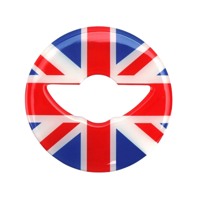 Mini steering wheel covers Union Jack Blue-Red-White