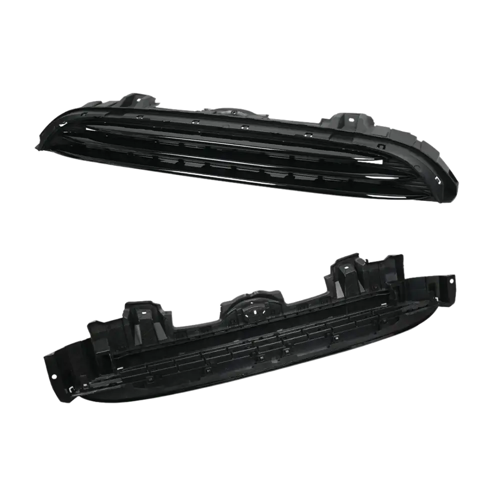 MINI Cooper Front Bumper Upper Grille – Glossy Black & Chrome | F55 F56 F57