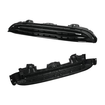 MINI Cooper Front Bumper Upper Grille – Glossy Black & Chrome | F55 F56 F57