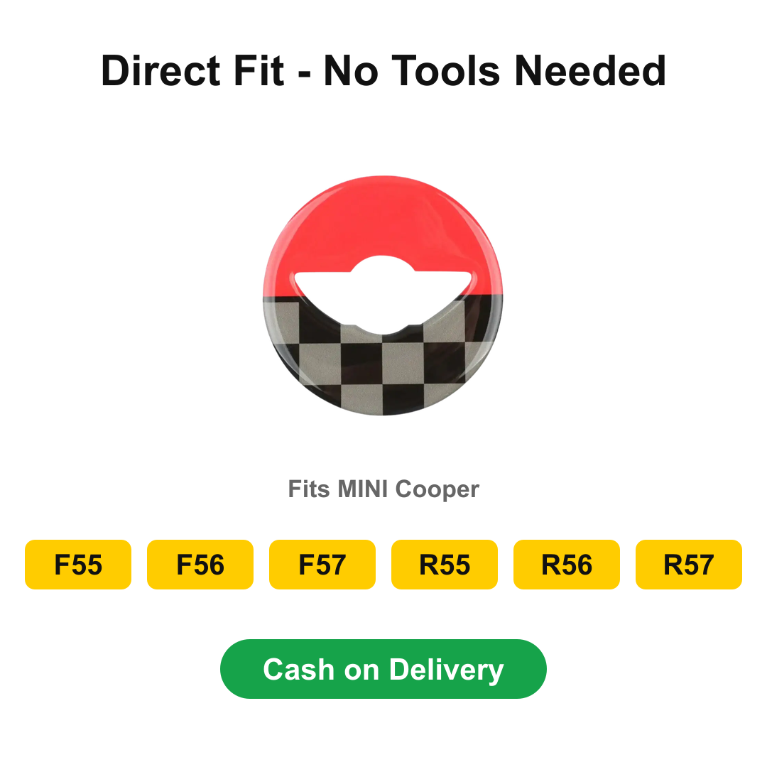 MINI Cooper Steering Wheel Cover – F Series & R Series