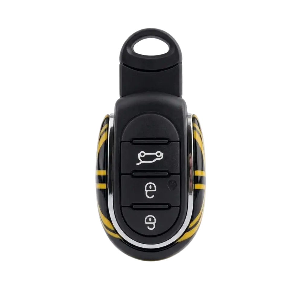 MINI Cooper Key Fob Cover – Union Jack Gold
