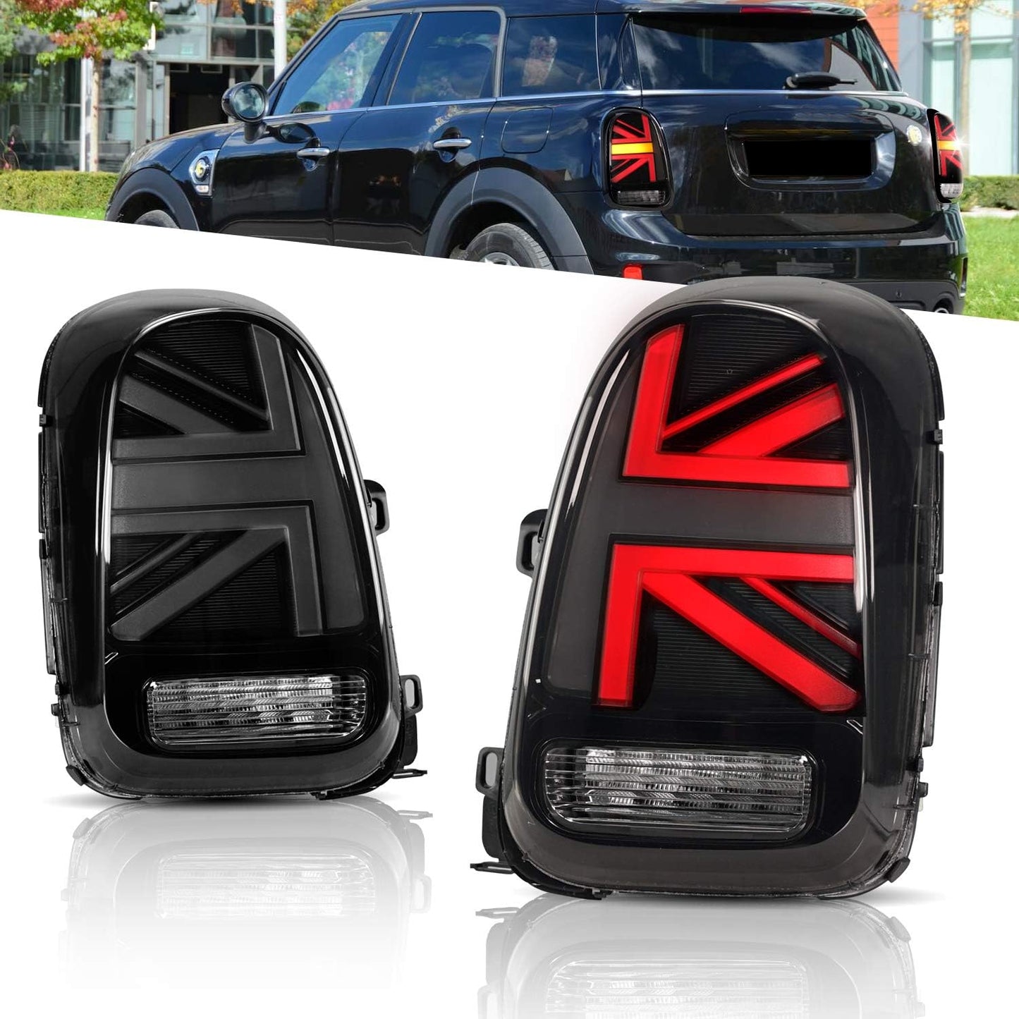 MINI F60 Countryman 2018-2024 Union Jack Tail Lights