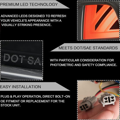 Mini Cooper Countryman R60 2010-2016 Union Jack LED Tail Lights