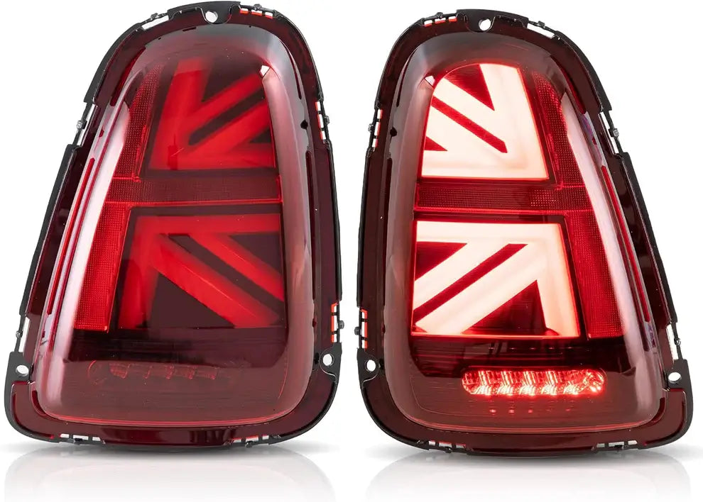 MINI Cooper Union Jack LED Tail Lights – R56 R57 R58 R59 (2007–2013)