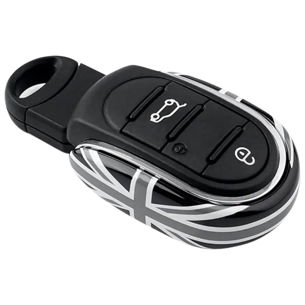 MINI Cooper Key Fob Cover – Union Jack Gray