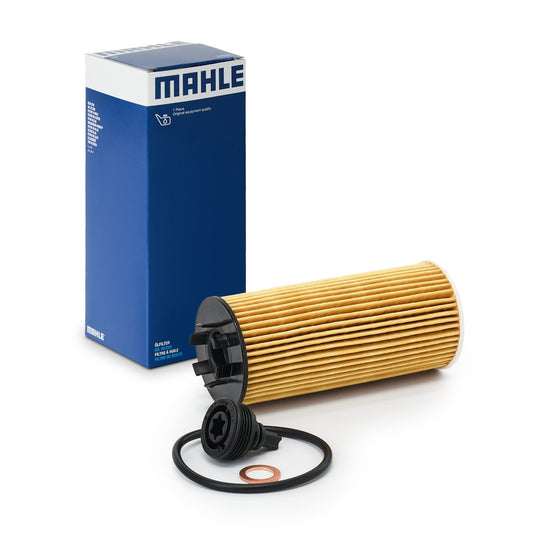 MAHLE Engine Oil Filter – BMW / MINI OEM Ref. 11 42 8 593 186 – F55 / F56 / F57 / F45 / F48 / F44 (B38C & B48C)