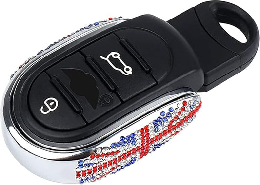 Mini Cooper F55 F56 F57 F60 (2014-2023) U Shape Key Case Bling Zinc