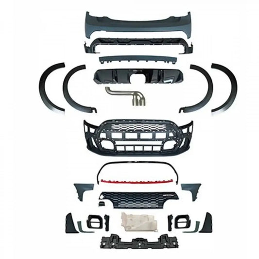MINI Cooper JCW Look Body Kit – Front & Rear Bumpers | F55 F56 F57