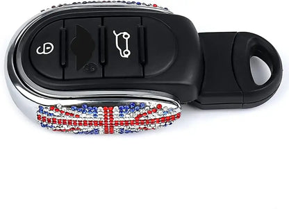 Mini Cooper F55 F56 F57 F60 (2014-2023) U Shape Key Case Bling Zinc