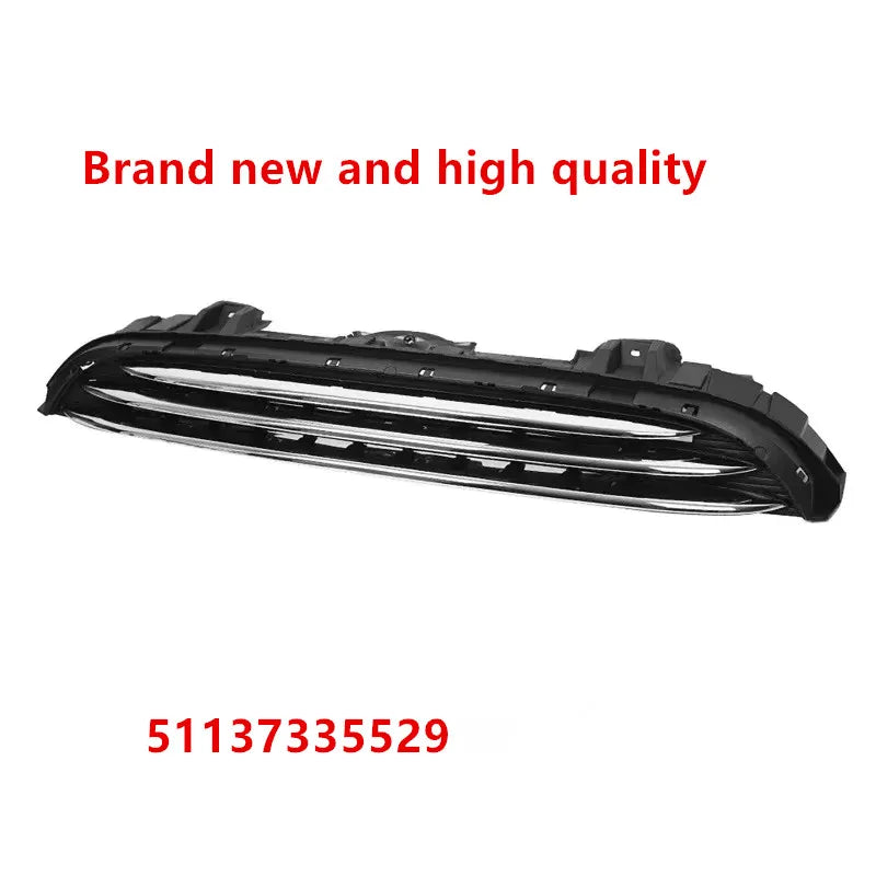 MINI Cooper Front Bumper Upper Grille – Chrome/Black