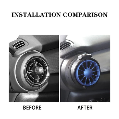 Mini Cooper R56 R57 R59 R60 R61 F55 F56 F57 (2007–2023) Aluminum Alloy Cup Holder Insert – Silver / Blue / Red