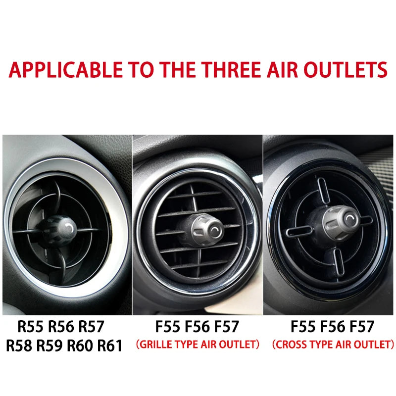 Mini Cooper R56 R57 R59 R60 R61 F55 F56 F57 (2007–2023) Aluminum Alloy Cup Holder Insert – Silver / Blue / Red