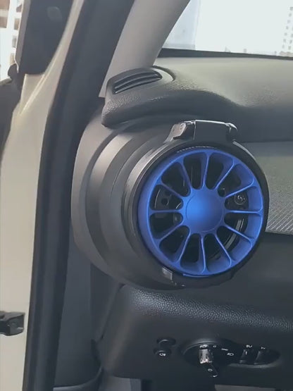 Mini Cooper R56 R57 R59 R60 R61 F55 F56 F57 (2007–2023) Aluminum Alloy Cup Holder Insert – Silver / Blue / Red