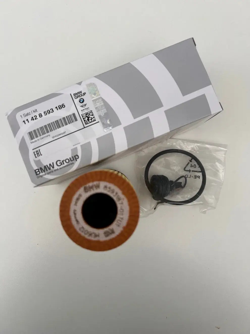 Original BMW/MINI Engine Oil Filter OEM 11428593186 – F55 F56 F57 F45 F48 F44
